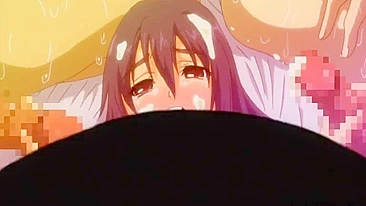 Coed Gets Gangbanged by Bandits in Wild Anime Orgy