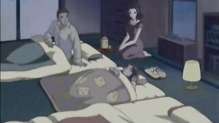 Japanese MILF's Big Tits Get Squeezed in Kinky Anime Hentai Video