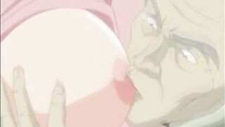 Japanese MILF's Big Tits Get Squeezed in Kinky Anime Hentai Video