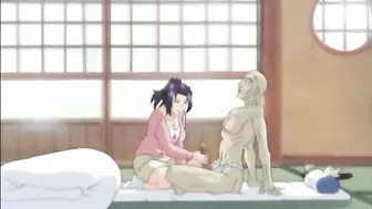 Japanese MILF's Big Tits Get Squeezed in Kinky Anime Hentai Video