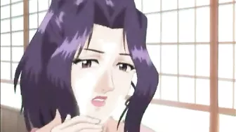 Japanese MILF's Big Tits Get Squeezed in Kinky Anime Hentai Video