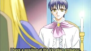 Hentai Slave Sucks Big Cock and Gets Hard Poked