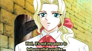 Hentai Slave Sucks Big Cock and Gets Hard Poked