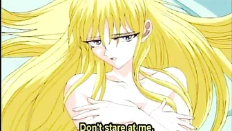 Hentai Slave Sucks Big Cock and Gets Hard Poked