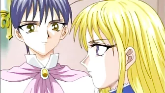 Hentai Slave Sucks Big Cock and Gets Hard Poked