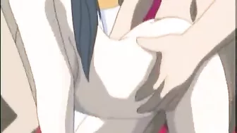 Busty hentai group assfucked hard, anime, busty, hentai, group, assfucked