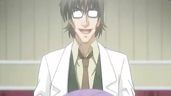 Busty Japanese Hentai Masturbates while Watching her Friend get Fucked