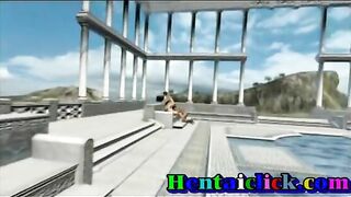 Hentai Porn Video - Muscular Threesome Gangbang, Anime Fuck