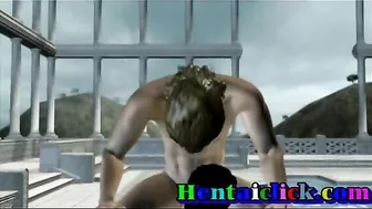 Hentai Porn Video - Muscular Threesome Gangbang, Anime Fuck