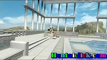 Hentai Porn Video - Muscular Threesome Gangbang, Anime Fuck