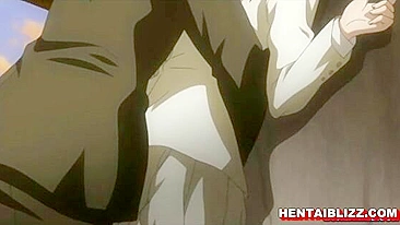 Busty hentai coed licked and wetpussy fucked, anime