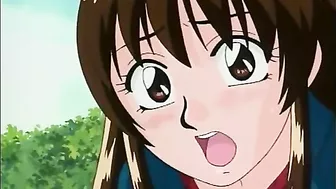 Gagging Hentai Bondage Video with Dildos, Gangbang in Anime