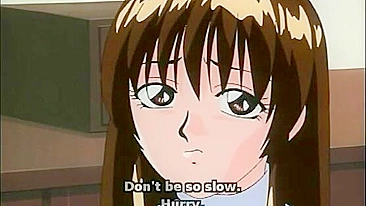 Gagging Hentai Bondage Video with Dildos, Gangbang in Anime