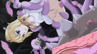 Elf Princess Gets Tentacle Drilling in Cute Hentai Porn