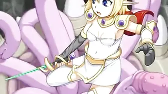 Elf Princess Gets Tentacle Drilling in Cute Hentai Porn