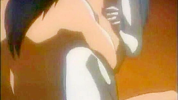 Japanese Hentai Sucks Dick and Gets Hot Poked in Terrifying Anime