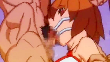 Bandit's Bondage and Gagging Hentai Gangbang