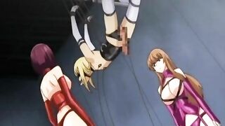 Chained Busty Hentai Gagging with Blindfold Hard Poking - Anime,  Chained Busty Hentai Gagging with Blindfold Hard Poking - Anime