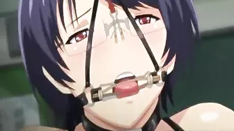 Chained Busty Hentai Gagging with Blindfold Hard Poking - Anime,  Chained Busty Hentai Gagging with Blindfold Hard Poking - Anime