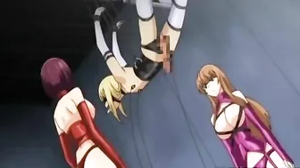 Chained Busty Hentai Gagging with Blindfold Hard Poking - Anime,  Chained Busty Hentai Gagging with Blindfold Hard Poking - Anime