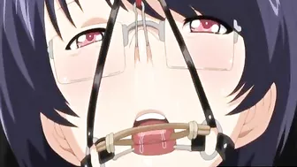 Chained Busty Hentai Gagging with Blindfold Hard Poking - Anime,  Chained Busty Hentai Gagging with Blindfold Hard Poking - Anime