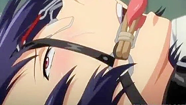 Chained Busty Hentai Gagging with Blindfold Hard Poking - Anime,  Chained Busty Hentai Gagging with Blindfold Hard Poking - Anime