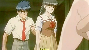 Redhead Hentai Coed Sucked Cock and Pussy Fucked - Anime