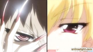 Shemale hentai bigboobs footjob and hard fucked in the swimming pool