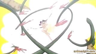 Shemale hentai bigboobs footjob and hard fucked in the swimming pool