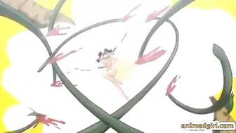 Shemale hentai bigboobs footjob and hard fucked in the swimming pool