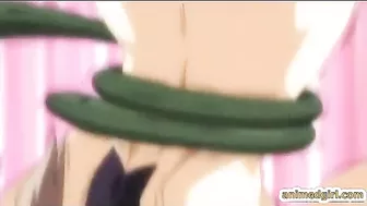 Shemale hentai bigboobs footjob and hard fucked in the swimming pool