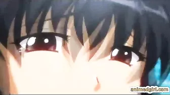 Shemale hentai bigboobs footjob and hard fucked in the swimming pool