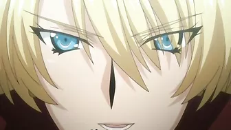 Chained Hentai Threesome Gets Squeezed Huge Boobs