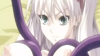 Double Penetration by Tentacles in Anime Hentai