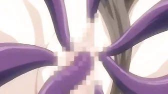 Double Penetration by Tentacles in Anime Hentai