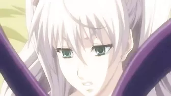 Double Penetration by Tentacles in Anime Hentai