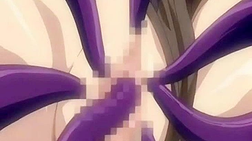 Double Penetration by Tentacles in Anime Hentai