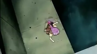 Tied up and Poked by Soldiers - Bondage Hentai Girl's Wild Adventure