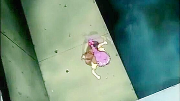 Tied up and Poked by Soldiers - Bondage Hentai Girl's Wild Adventure