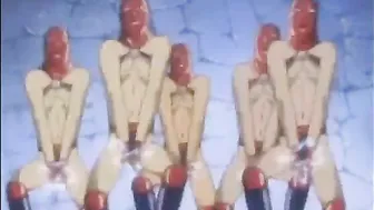 Bondage and Busty Hentai - Chained Chesty Pussy Burned with Candle Wax