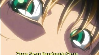 Bondage hentai fingering wetpussy squeezed bigtits anime