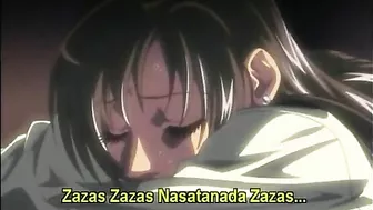 Bondage hentai fingering wetpussy squeezed bigtits anime