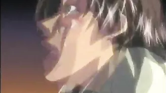 Bondage hentai fingering wetpussy squeezed bigtits anime