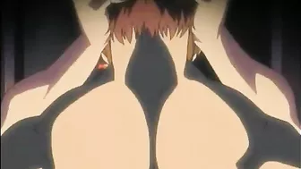 Bondage hentai fingering wetpussy squeezed bigtits anime