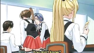 Hentai Porn - Blonde Schoolgirls Screwed Hard