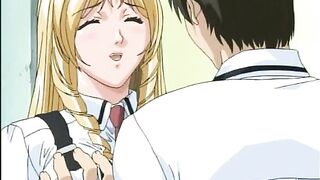 Hentai Porn - Blonde Schoolgirls Screwed Hard