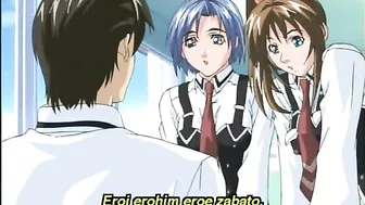 Hentai Porn - Blonde Schoolgirls Screwed Hard