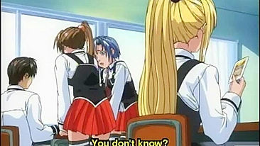 Hentai Porn - Blonde Schoolgirls Screwed Hard