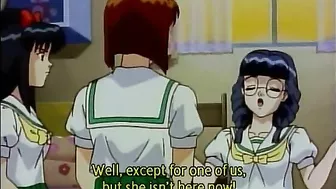 Hentai schoolgirl gangbanged by monstrous frogs in this steamy anime