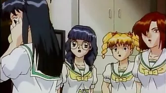 Hentai schoolgirl gangbanged by monstrous frogs in this steamy anime